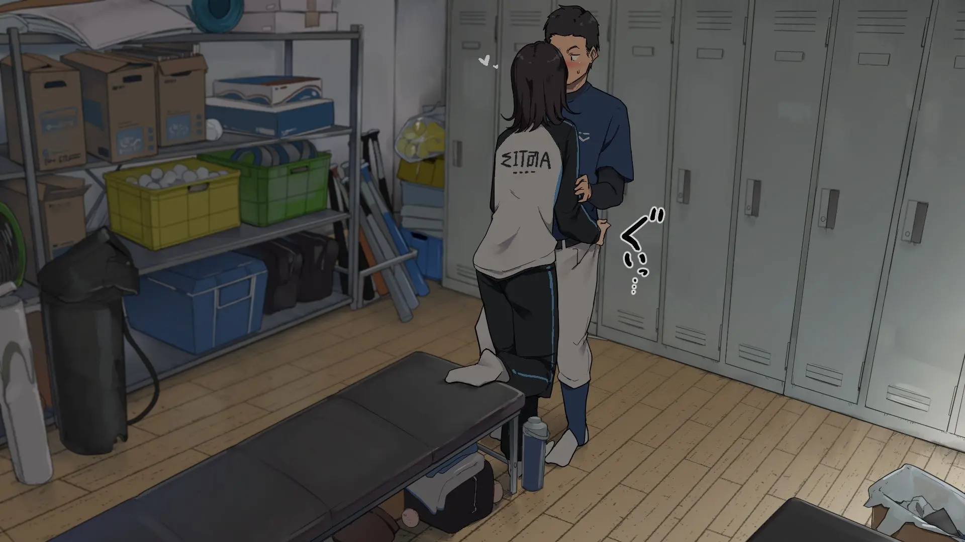Tsukiatteru Senpai Joshi Manager Ni Bushitsu De Nuite Morau | 사귀는 선배 여자 매니저에게 부실에서 빼달라고 하기